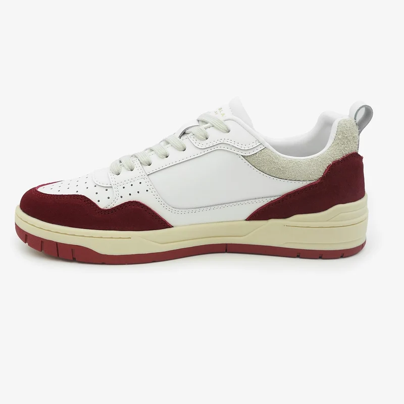 Sneaker Vernaz bicolore rouge