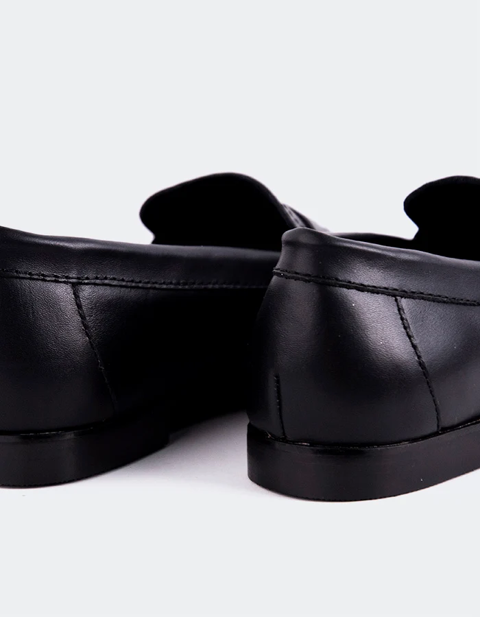 Pollie Black Leather