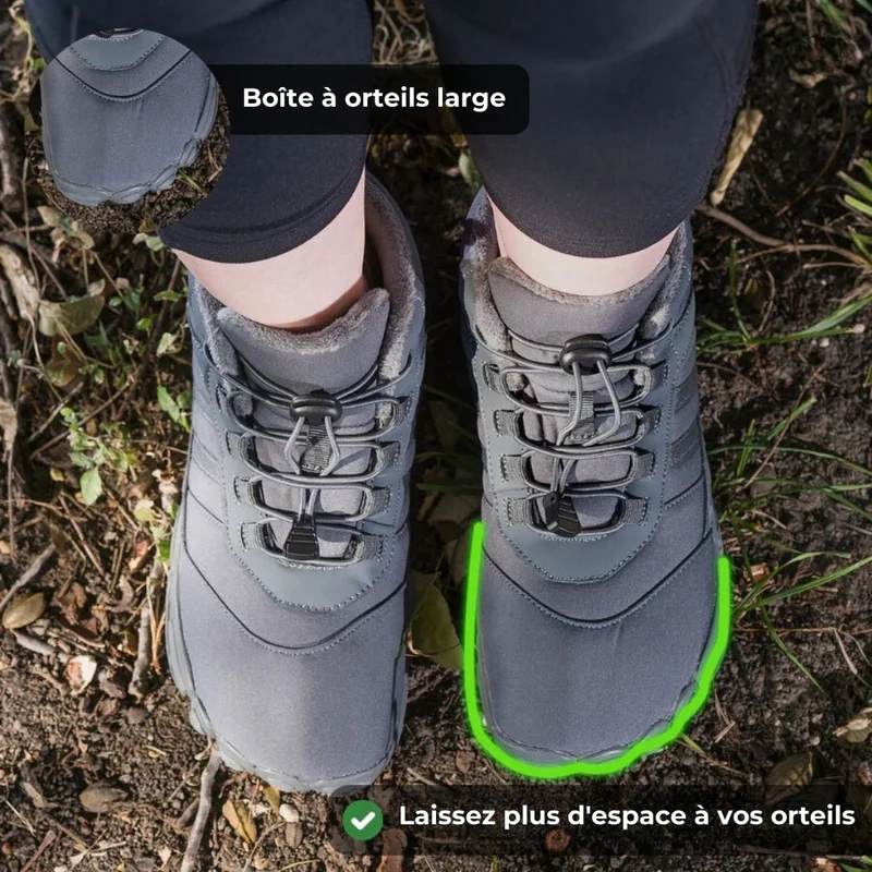 Chaussure Barefoot - Chaleur Hivernale