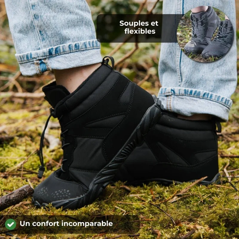 Chaussure Barefoot - Chaleur Hivernale