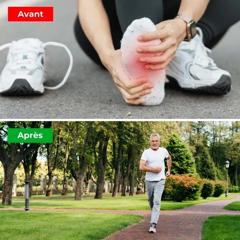 Semelles Orthopédiques - Soutien 4D Anti Douleur