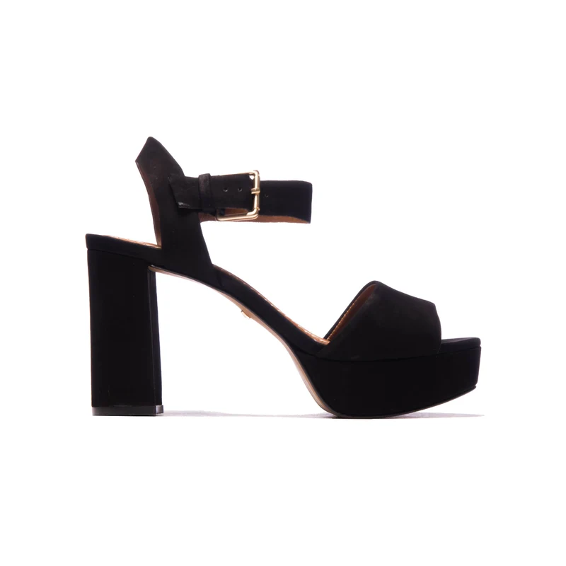 Lelia Black Nubuck