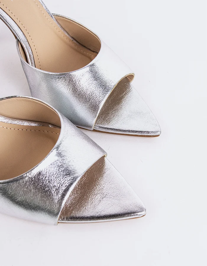 Thelma Silver Leather