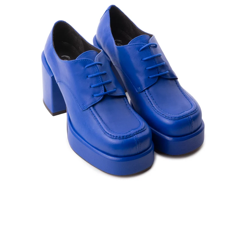 Laurent Blue Leather