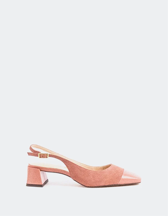 Marieliz Pink Suede