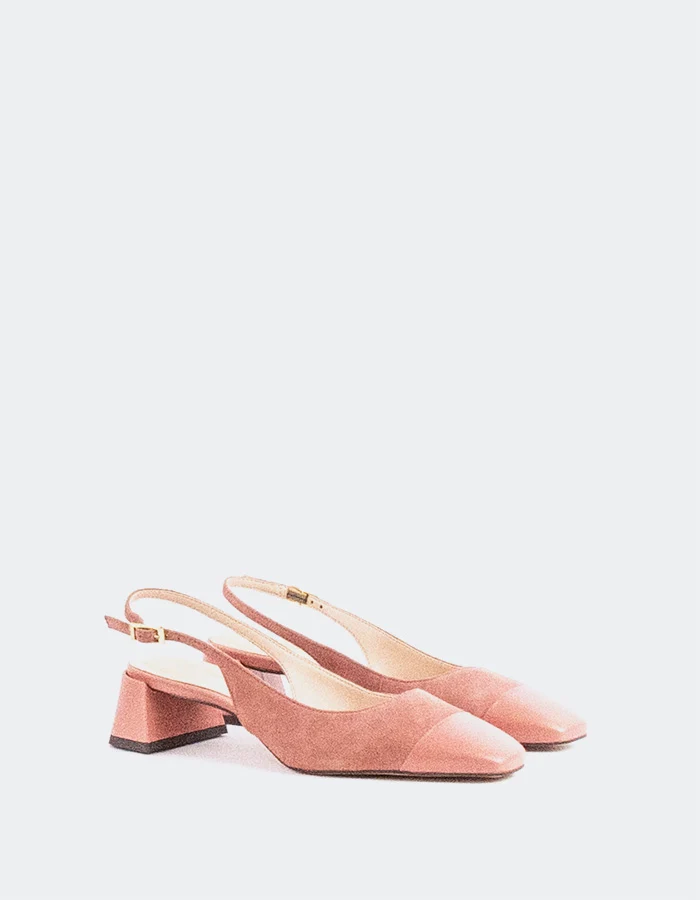 Marieliz Pink Suede