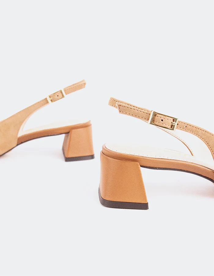 Marieliz Camel Suede