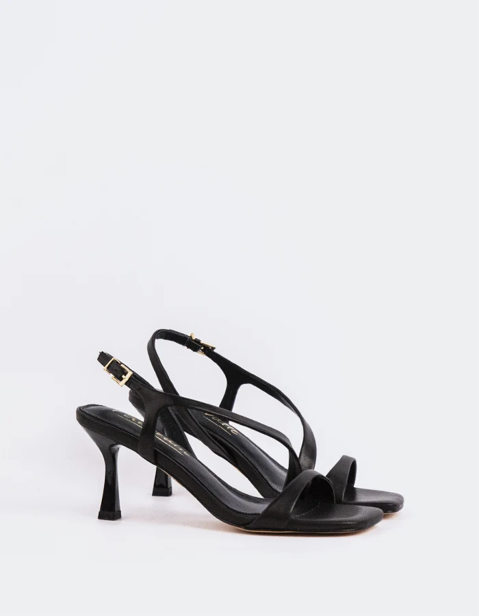 Jaycie Black Leather