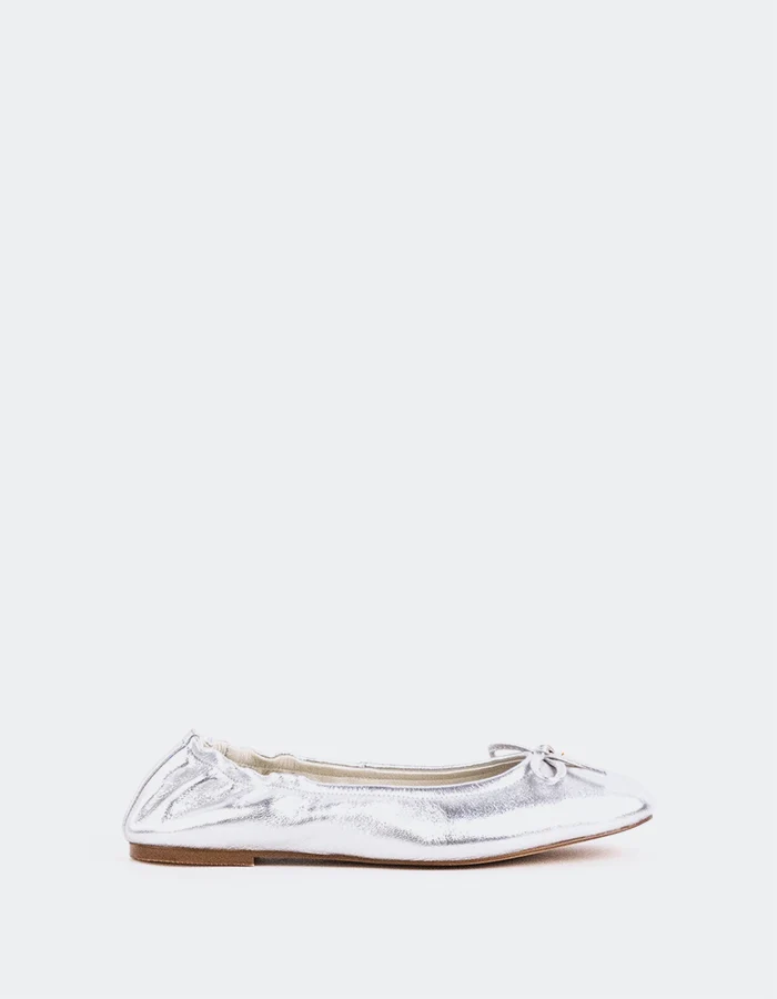 Lucci Silver Leather