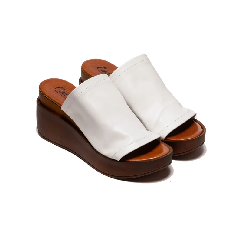 Ophelia White Leather