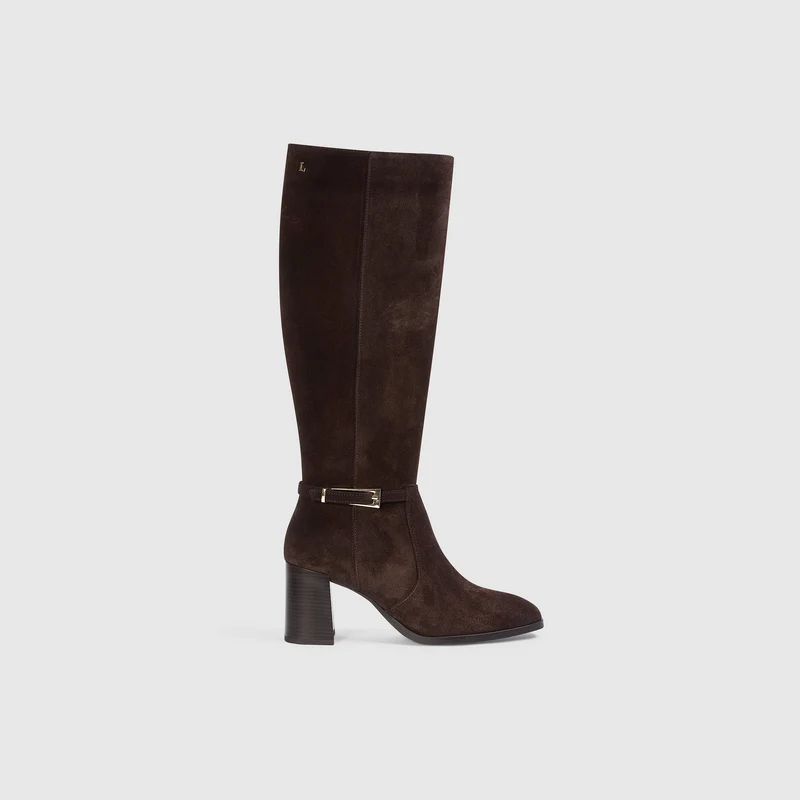 Botte haute Ivy - Chocolat
