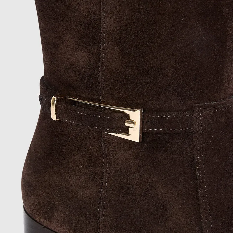 Botte haute Ivy - Chocolat