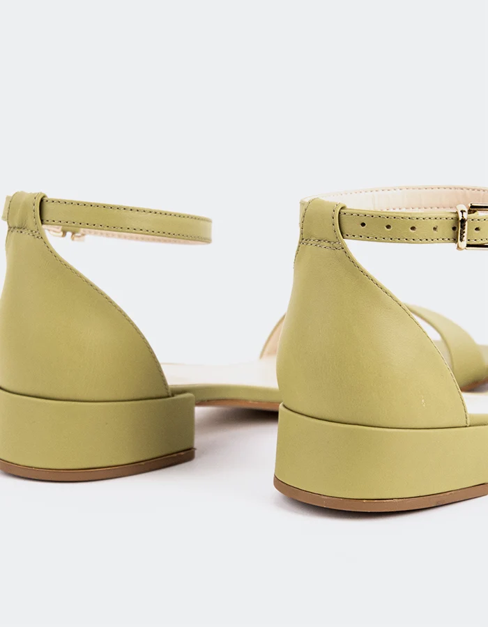 Yanna Olive Leather