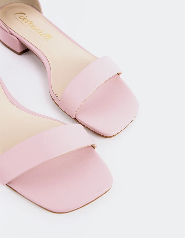 Yanna Pink Leather