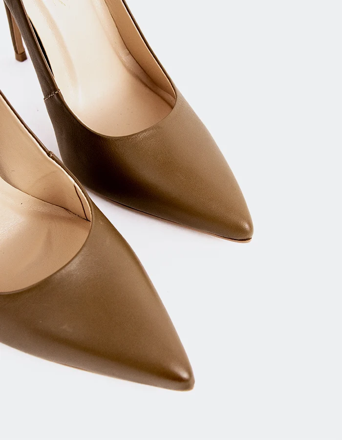 Teeva Taupe Leather