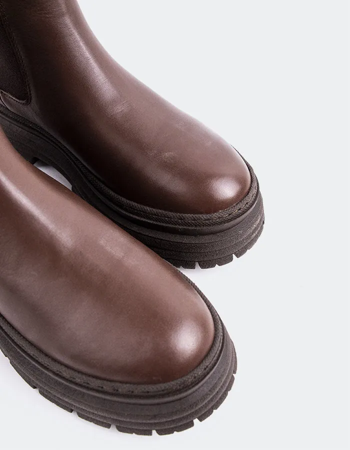 Lysandre Brown Leather