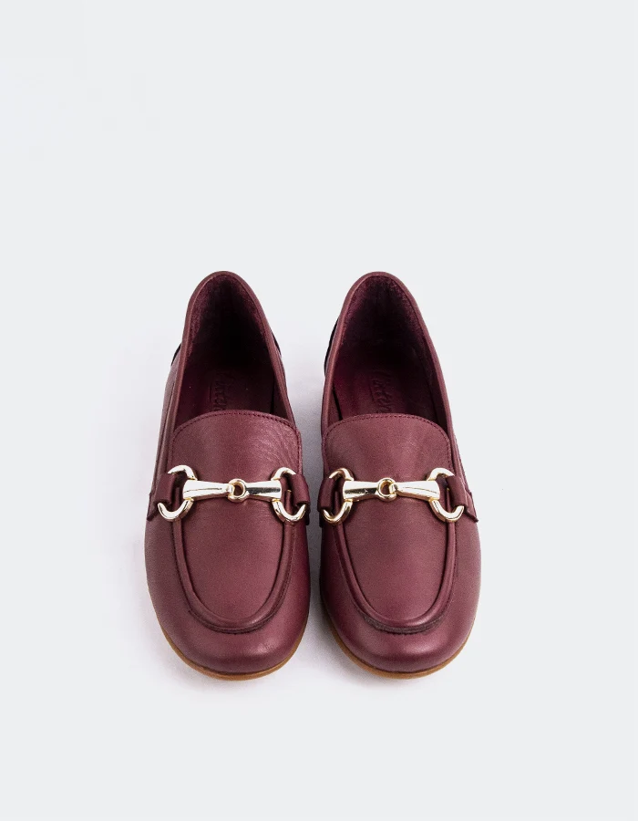 Inaya Burgundy Leather