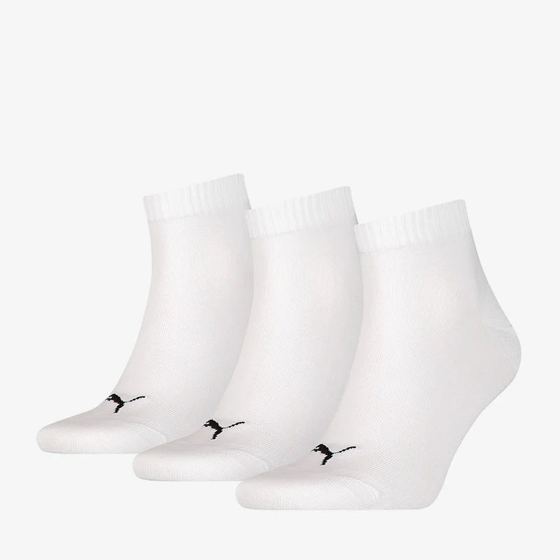 Chaussettes Basses Unies Puma Lot de 3 Paires