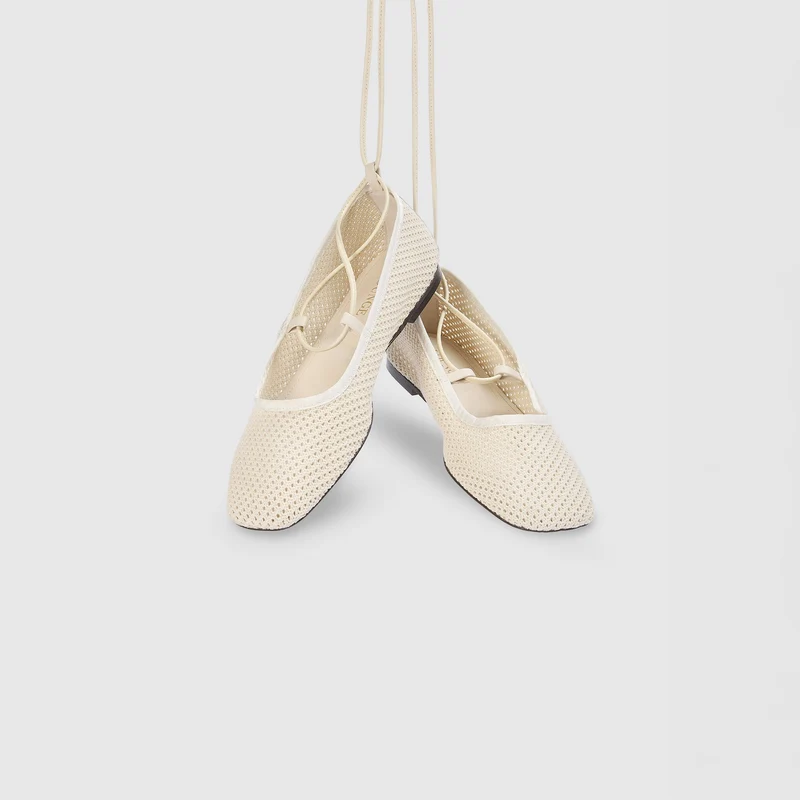 Ballerines Athena - Écru