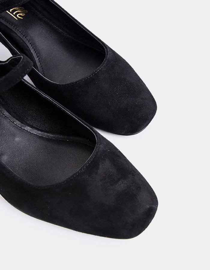 Rosalba Black Suede