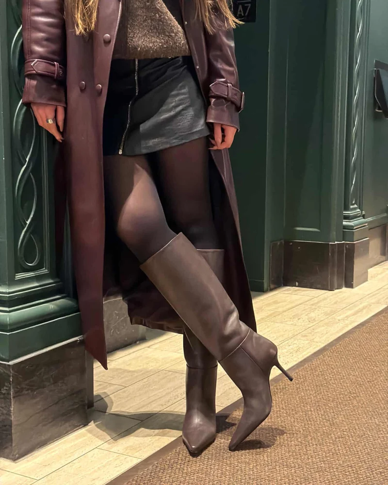 Gladez Brown Leather