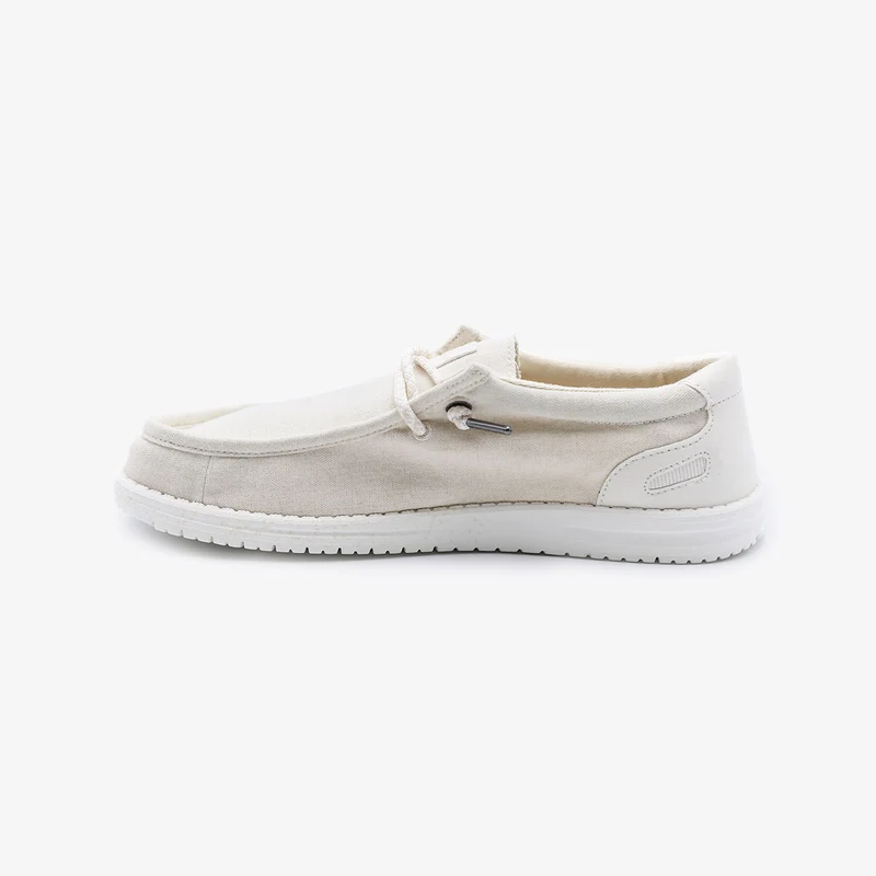 Chaussures bateau Saint-Jean écru
