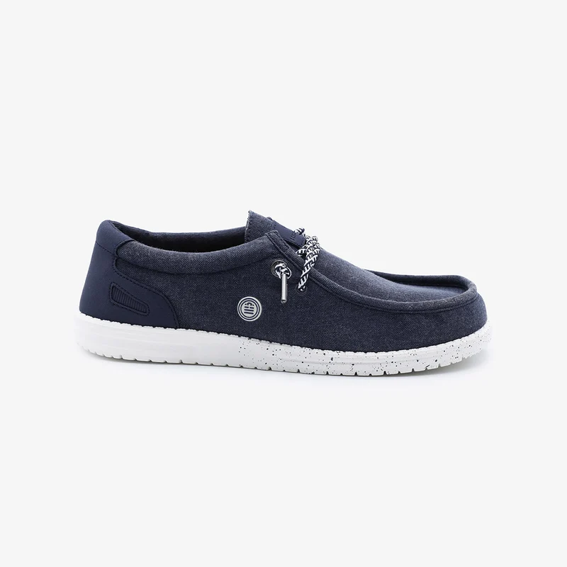 Chaussures bateau Saint-Jean bleu marine