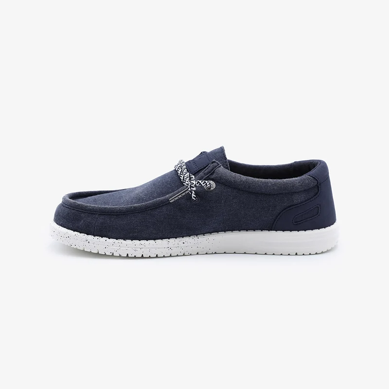 Chaussures bateau Saint-Jean bleu marine