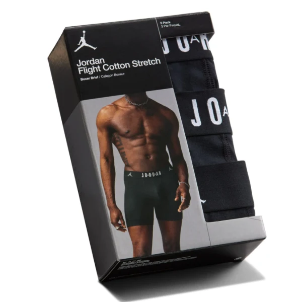 Jordan Flight Boxer Homme 3Pack Noir