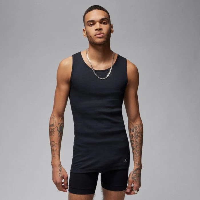 Jordan Flight Base Débardeur Homme black (2-Pack)