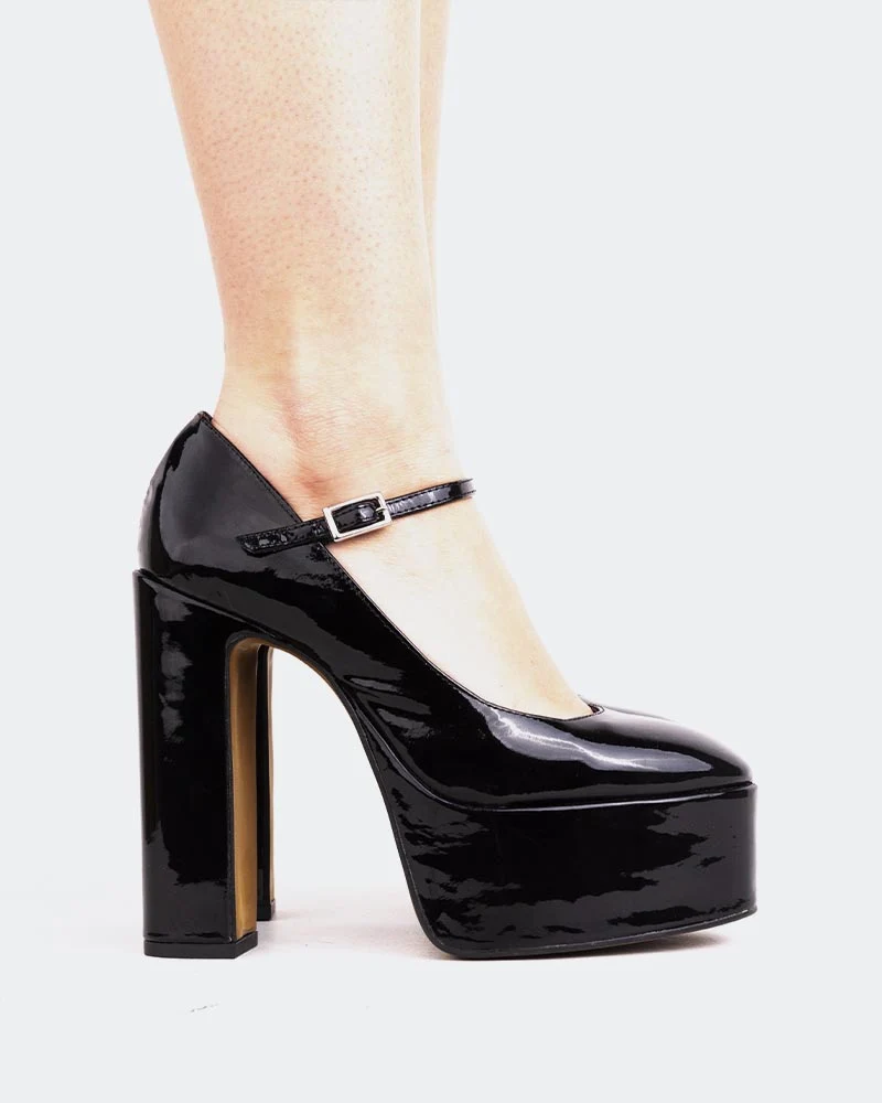 Koukla Black Patent