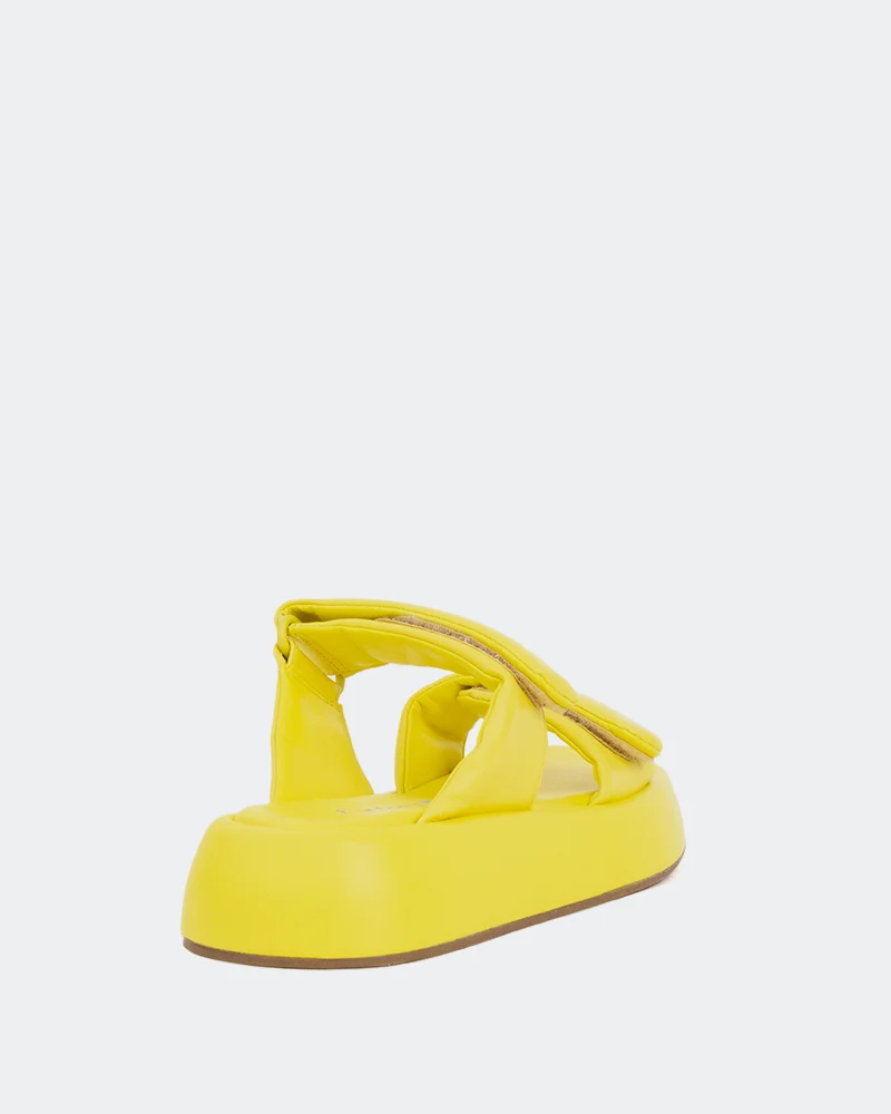 Isoria Yellow Leather