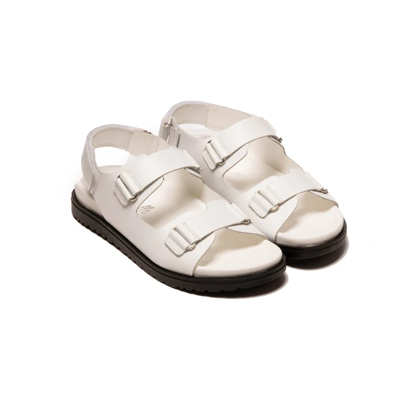 Corsica White Leather