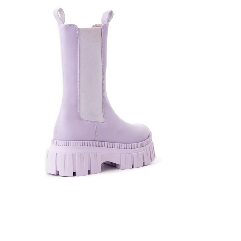 Goyle Lilac Leather