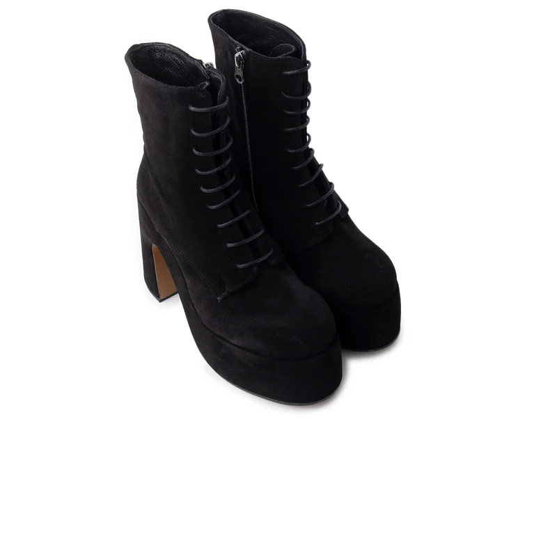Mellow Black Suede