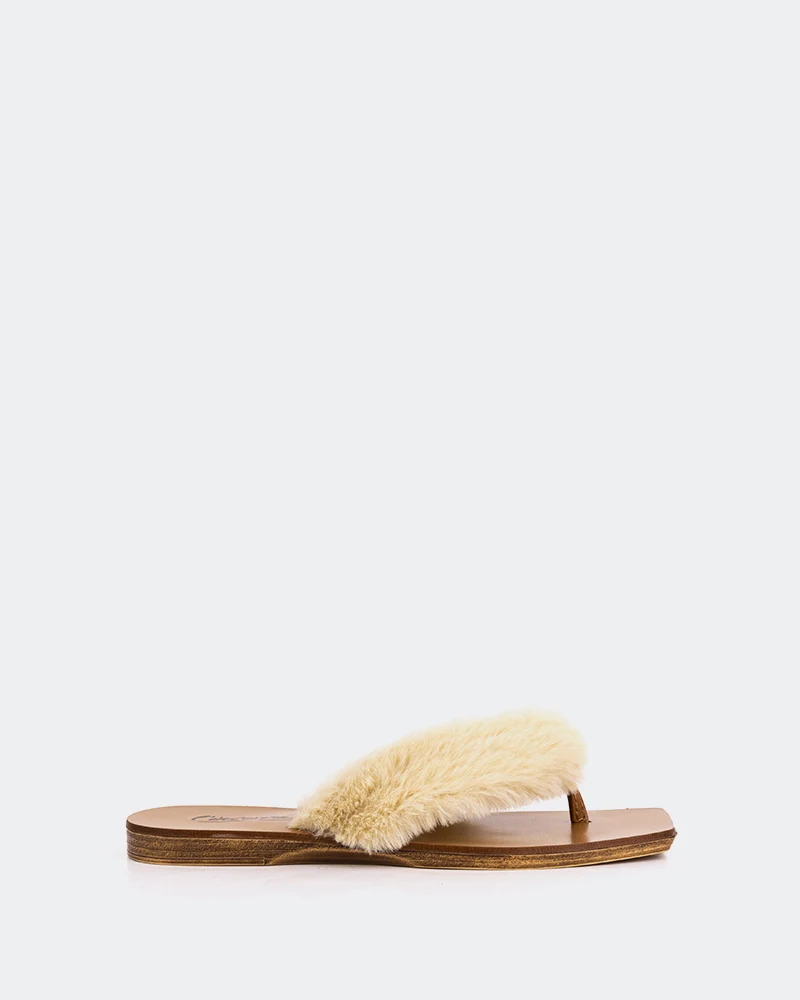 Madras Natural Faux Fur