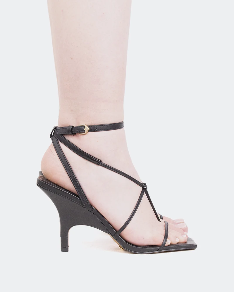 Liquid Black Leather