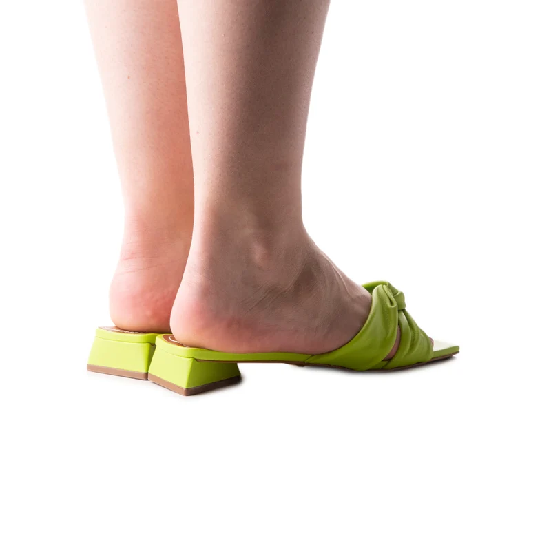 Koro Lime Leather
