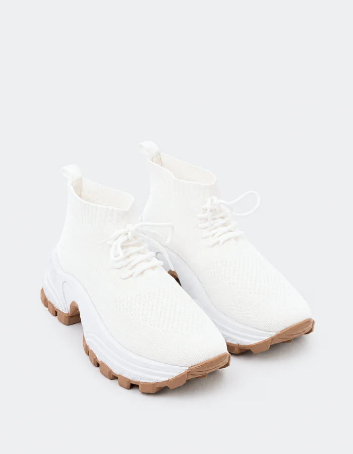Jazz White Knit