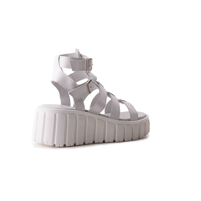 Harajuku White Leather