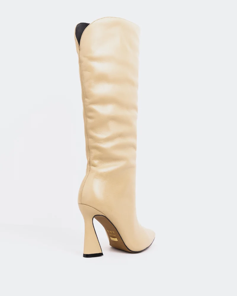 Gatoula Beige Leather