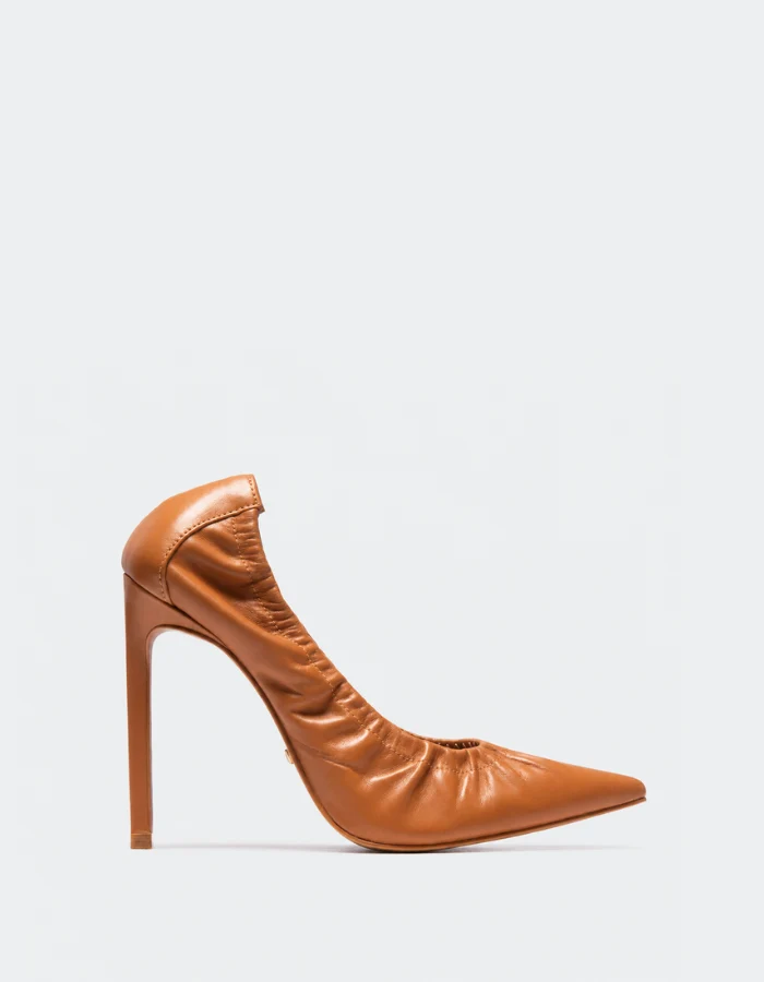 Britney Chestnut Leather