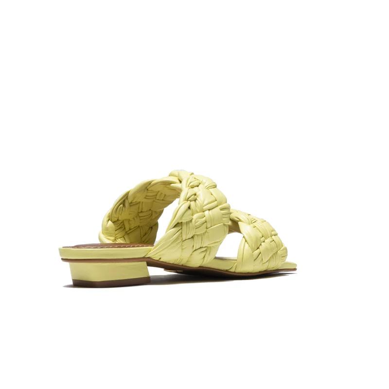 Dazur Yellow Leather