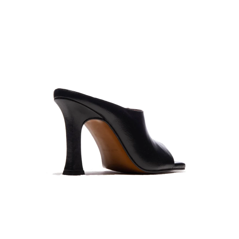 Davinci Black Leather