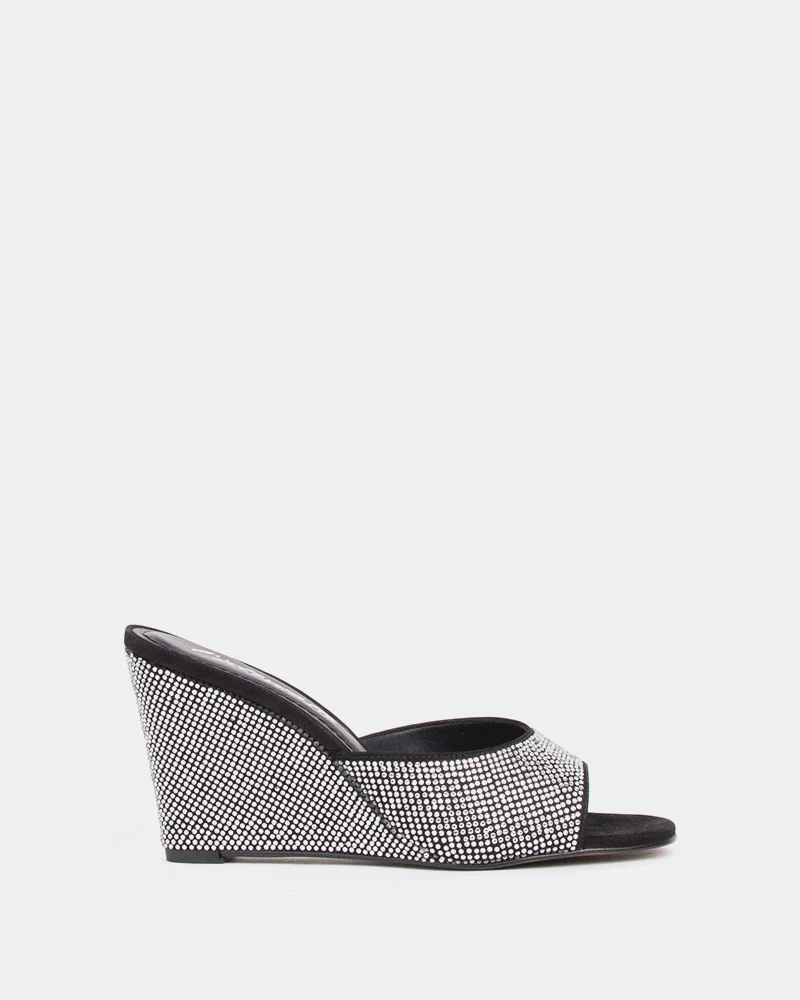 Crystal Black Suede